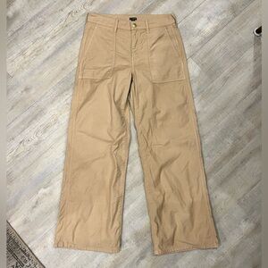 J. Crew Women's Camp Pocket Wide Leg Pant